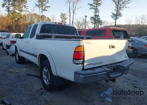 2000 Toyota Tundra Sr5 V8 from USA, damaged, VIN 5TBRT3410YS008667